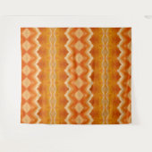 Peachy Ikat 7 Wandteppich (Vorderseite (Horizontal))