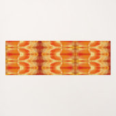 Peachy Ikat Pouf Recoleta Yogamatte (Rückseite (Horizontal))