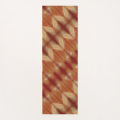 Peachy Ikat San Telmo Yogamatte (Vorderseite)