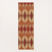 Peachy Ikat San Telmo Yogamatte (Rückseite)