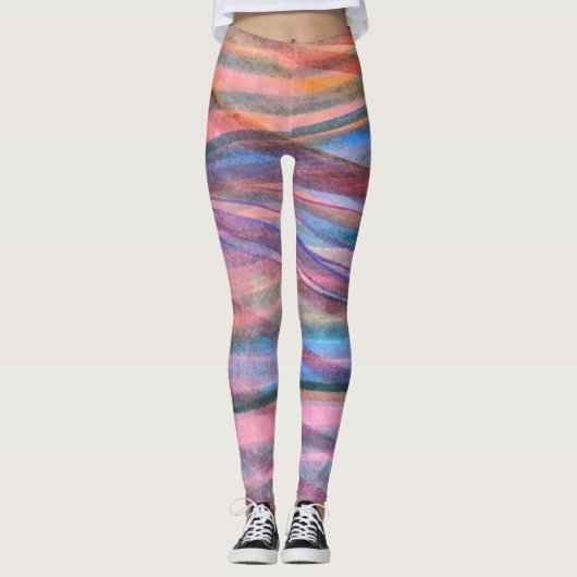 Peachy Keen Colors Leggings (Vorderseite)