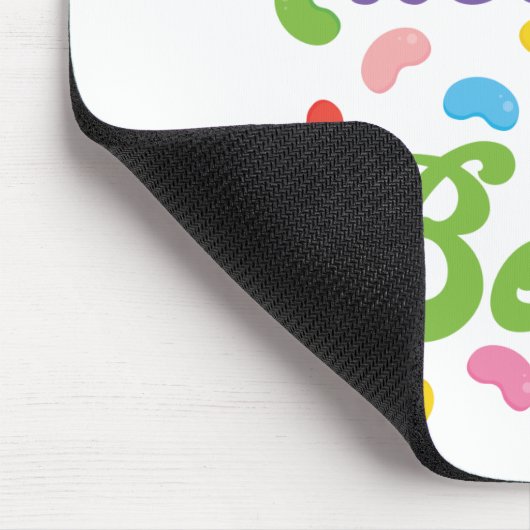 Peachy Keen Jelly Bean Easter Candy Retro Mousepad (Ecke)