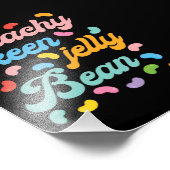 Peachy Keen Jelly Bean Fotodruck (Ecke)