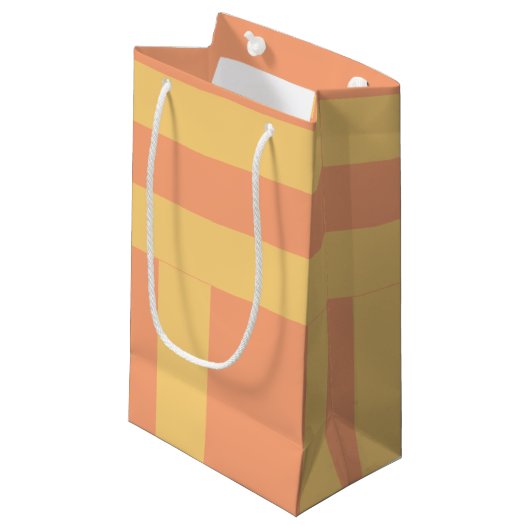 Peachy Keen Kleine Geschenktüte (Vorderseite Schrägansicht)