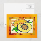 Peachy Keen Postal Pals Postkarte (Vorne/Hinten)