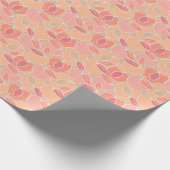 Peachy Keen Summer Fruit Geschenkpapier (Ecke)