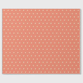 Peachy Keen Wrapping Paper Geschenkpapier (Flach)