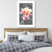 Peachy Lila Leinwanddruck (Insitu (Schlafzimmer))