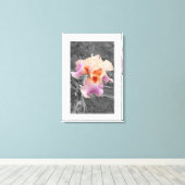 Peachy Lila Leinwanddruck (Insitu (Holzboden))