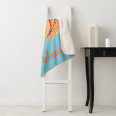 Peachy Mandarine Rose Sherpadecke (Beispiel)