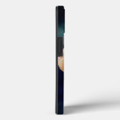 Peachy Orange Garden Rose Blume Personalisiert Case-Mate iPhone Hülle (Rückseite / Rechts)