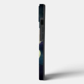 Peachy Orange Garden Rose Blume Personalisiert Case-Mate iPhone Hülle (Rückseite / Links)