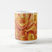 Peachy Orange Orchids Garden Tasse Art Cappella Sa (Mittel)