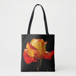 Peachy Orange Rose Tasche