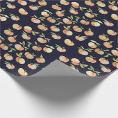 Peachy Peaches Geschenkpapier (Ecke)