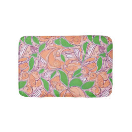 Peachy Petal Bath Mat Badematte