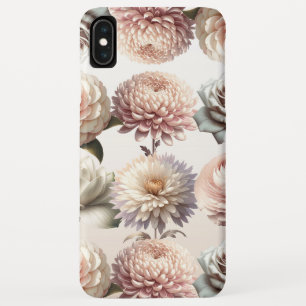 Peachy Pink Creamy Weiße Blume Blütenfarben Case-Mate iPhone Hülle