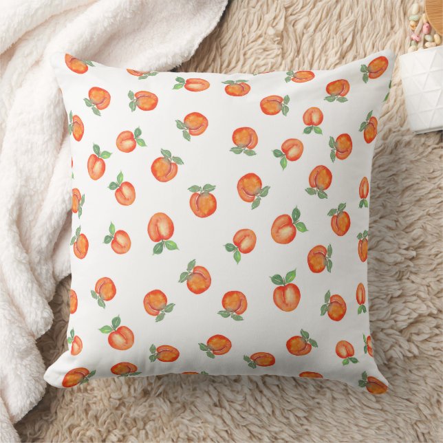 Peachy Print 20 x 20 Throw Kissen (Decke)