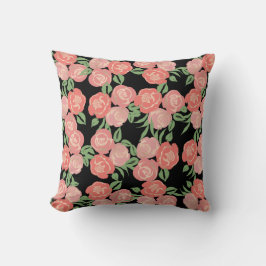 Peachy Rose Pillow Kissen