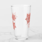 Peachy Snowflake Glas (Rechts)