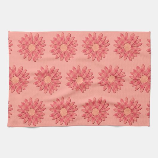 Peachy Spring Geschirrtuch (Horizontal)