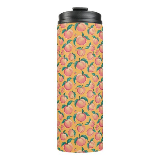 Peachy Summer Bliss Thermosbecher (Vorderseite)