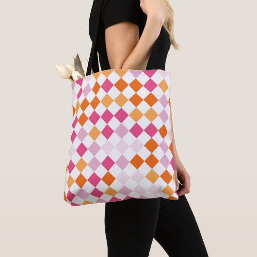 Peachy Sunset Harlequin Tasche (Von Nahem)