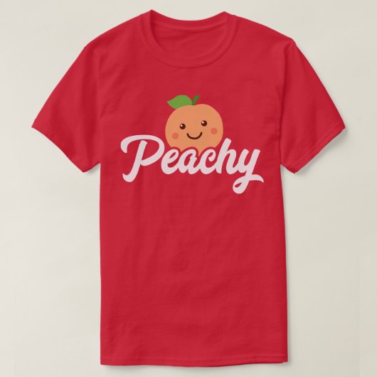 Peachy T-Shirt (Design vorne)