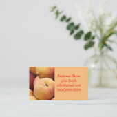 Peachy Visitenkarte (Stehend Vorderseite)