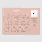 Peachy Yearly 2025 Firmenlogo Magnetkarte (Vorderseite)