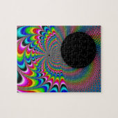 Peackock A Delic - Fraktal Art Puzzle (Horizontal)