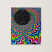 Peackock A Delic - Fraktal Art Puzzle (Vertikal)