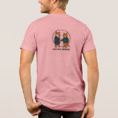 Peacoat Brand - Natural Enemies Tri-Blend Shirt (Rückseite)