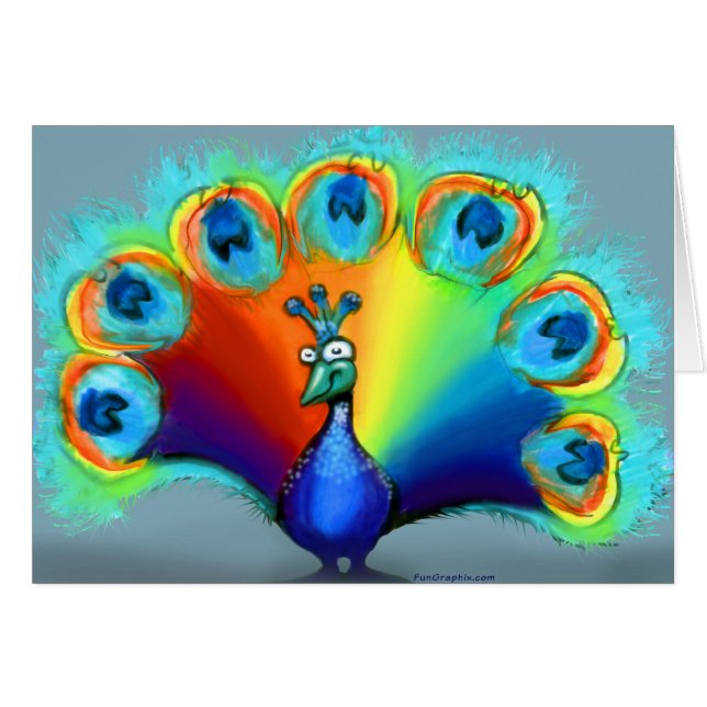 Peacock (Vorderseite (Horizontal))