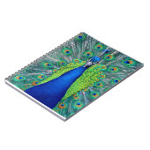 Peacock#1 Notizblock (Linke Seite)