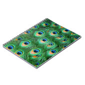 Peacock#2-Notebook Notizblock (Linke Seite)