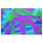 Peacock Abstrakte Wasserfarben Stoff (Fat Quarter (45,7 x 55,9 cm))