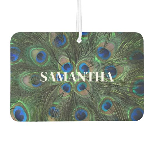 Peacock Air Freshener Autolufterfrischer (Vorderseite)