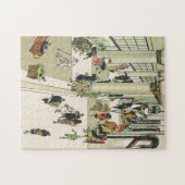 Peacock Alley, original Waldorf Astoria Hotel NY Puzzle (Horizontal)