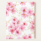 peacock and cherry blossom planner planer (Rückseite)