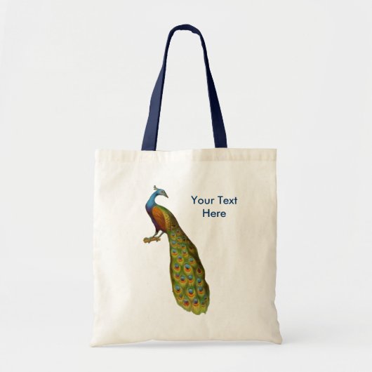 Peacock Art Frische Pasta machen Tragetasche (Vorne)