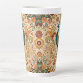 Peacock Art Morris Style Milchtasse (Vorderseite)