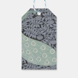 Peacock Art Nouveau Bird Classic Geschenkanhänger