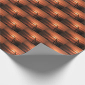 Peacock at Sunrise Geschenkpapier (Ecke)