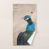 Peacock Badhandtuch Set (Handtuch)
