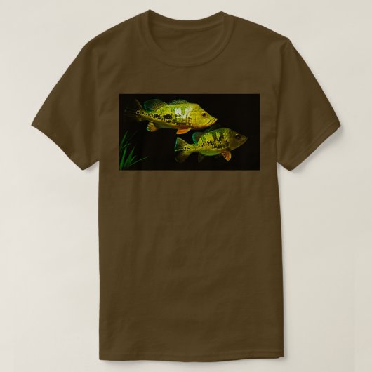 Peacock Bass Cichla monoculus T-Shirt (Design vorne)