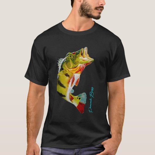 Peacock Bass Fish T-Shirt (Vorderseite)