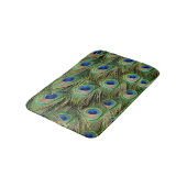 Peacock Bath Mat Badematte (Schrägansicht)