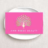 Peacock Beauty Fashion and Entertainment Visitenkarte