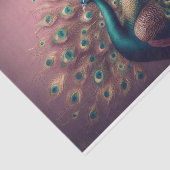 Peacock Bird Decoupage Tissue Seidenpapier (Ausschnitt)